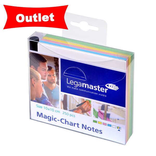 Magic Chart Notes 10x10cm 5 COLORES