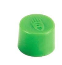 Imanes circulares 10 mm y 150 gr fuerza color verde
